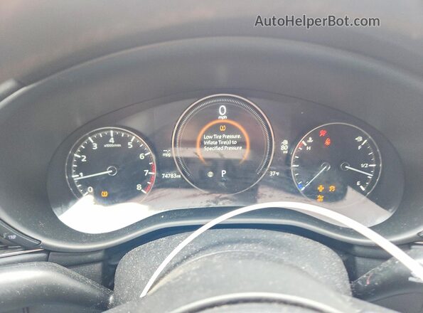 JM1BPBAM1K1132702 2019 MAZDA 3 Черный Вид щитка приборов