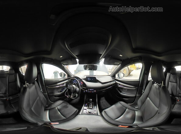 JM1BPBJY2N1501946 2022 MAZDA 3 Серый Панорамный вид салона 360°