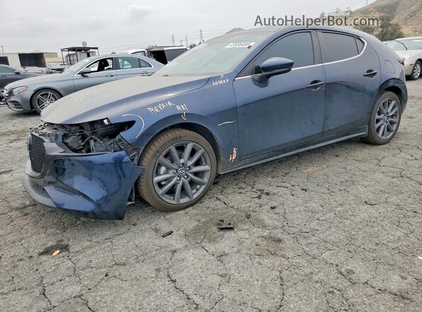 JM1BPBLL1N1516827 2022 MAZDA 3 Синий Передняя левая четверть