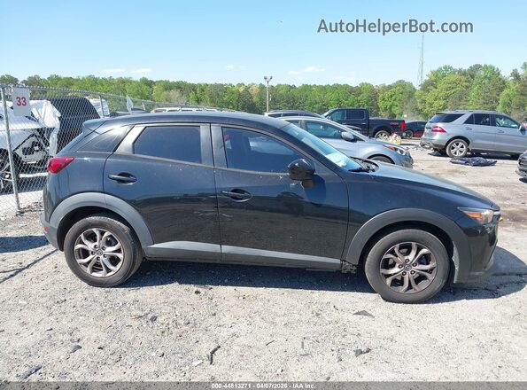 JM1DKDB72G0134791 2016 MAZDA CX-3 Black Вид задньої частини салону