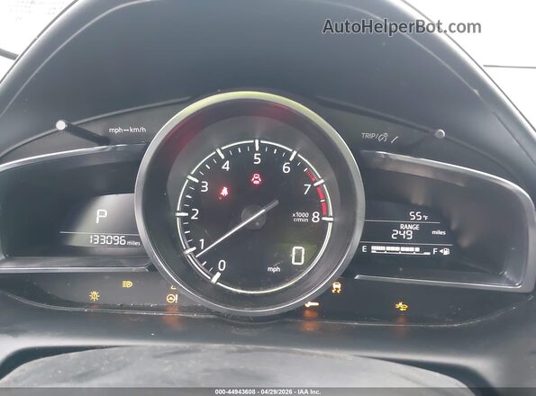 JM1DKDB72L1473698 2020 MAZDA CX-3 White Widok tylnych siedzeń