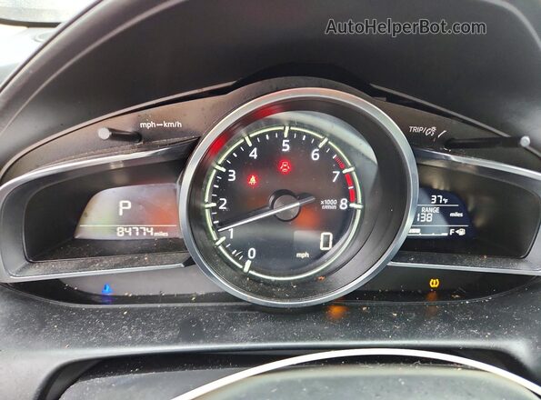 JM1DKDB76M1504355 2021 MAZDA CX-3 Серый Вид щитка приборов