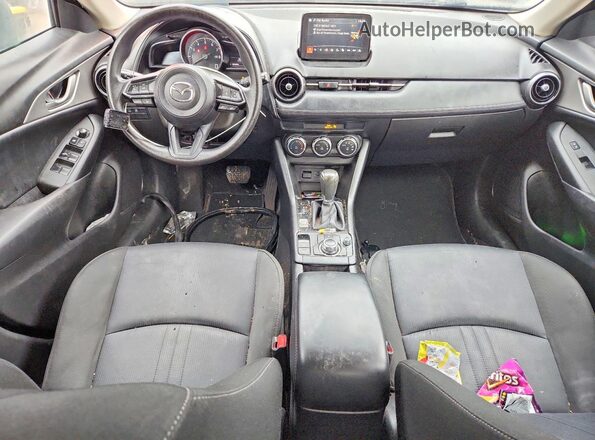 JM1DKDB76M1504355 2021 MAZDA CX-3 Серый Вид панели приборов