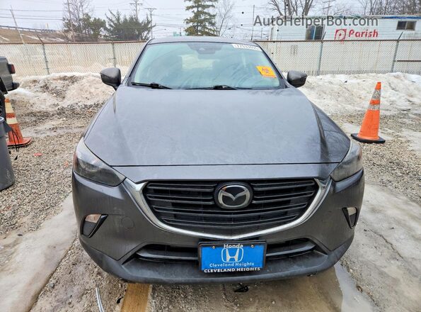 JM1DKDB76M1504355 2021 MAZDA CX-3 Серый Вид спереди
