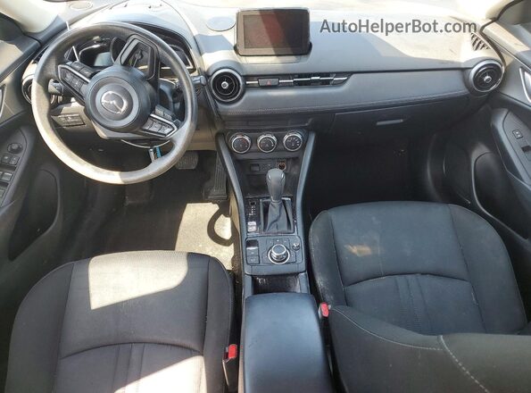 JM1DKDB76M1510883 2021 MAZDA CX-3 White Dashboard view