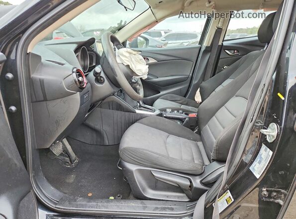 JM1DKDB78G0128087 2016 MAZDA CX-3 Черный Вид салона спереди