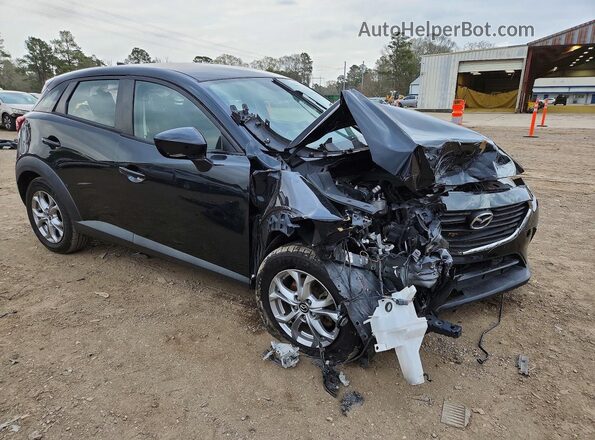 JM1DKDB78G0128087 2016 MAZDA CX-3 Черный Передняя правая четверть