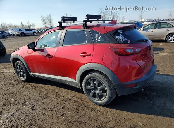 JM1DKDB79J0326751 2018 MAZDA CX-3 Красный Задняя левая четверть