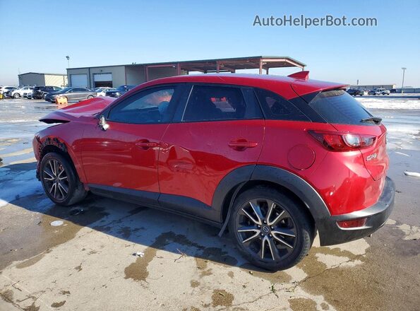 JM1DKDC73H0165743 2017 MAZDA CX-3 Красный Задняя левая четверть