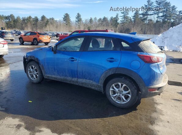 JM1DKFB76G0129489 2016 MAZDA CX-3 Blue Tył lewy