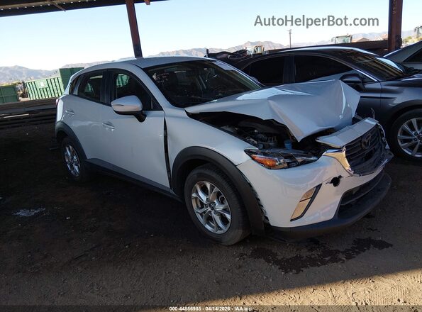 JM1DKFC73G0127844 2016 MAZDA CX-3 Silver Przód prawy