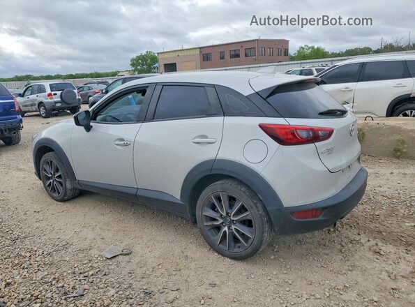 JM1DKFC73J1304149 2018 MAZDA CX-3 Серый Задняя левая четверть