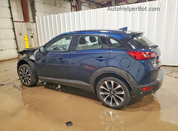 JM1DKFC75K0402607 2019 MAZDA CX-3 Синий Задняя левая четверть