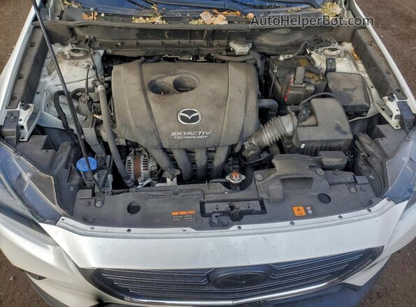 JM1DKFD71K0448546 2019 MAZDA CX-3 Белый Вид задней части салона