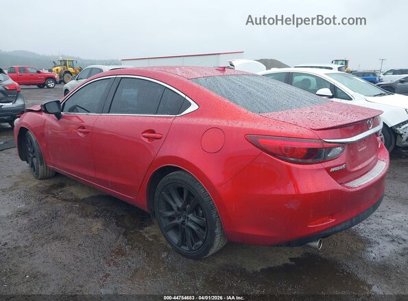 JM1GJ1W50G1401931 2016 MAZDA 6 Красный Задняя левая четверть