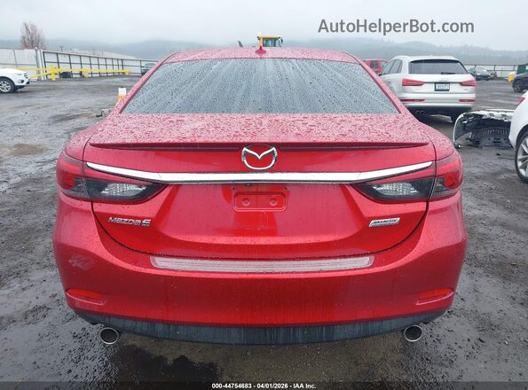 JM1GJ1W50G1401931 2016 MAZDA 6 Красный 
