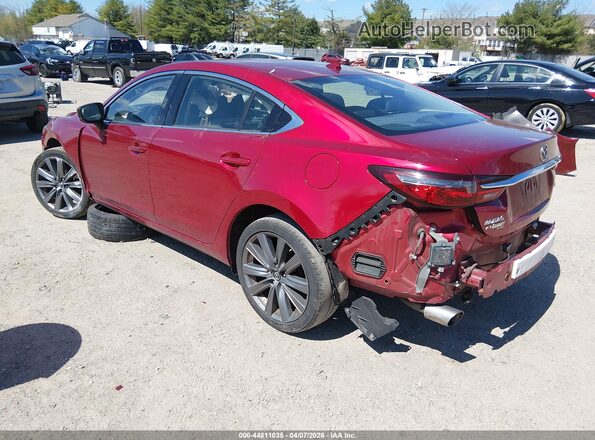 JM1GL1TY7K1508699 2019 MAZDA 6 Красный Задняя левая четверть