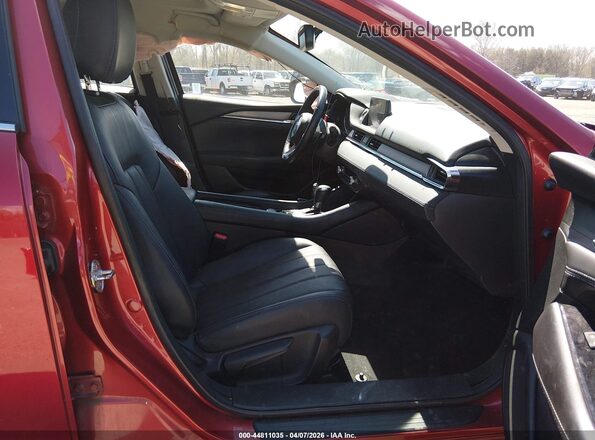 JM1GL1TY7K1508699 2019 MAZDA 6 Красный Вид салона спереди