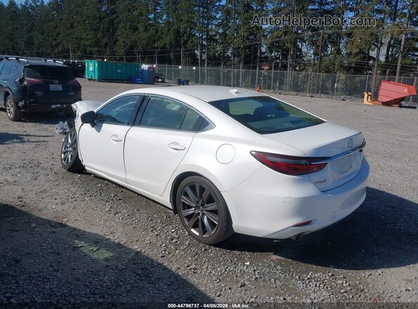 JM1GL1TY8J1301088 2018 MAZDA 6 White Задня ліва чверть