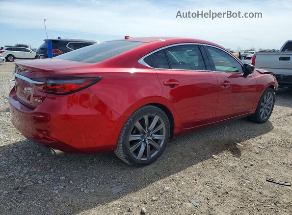 JM1GL1TYXK1502542 2019 MAZDA 6 Красный Задняя правая четверть