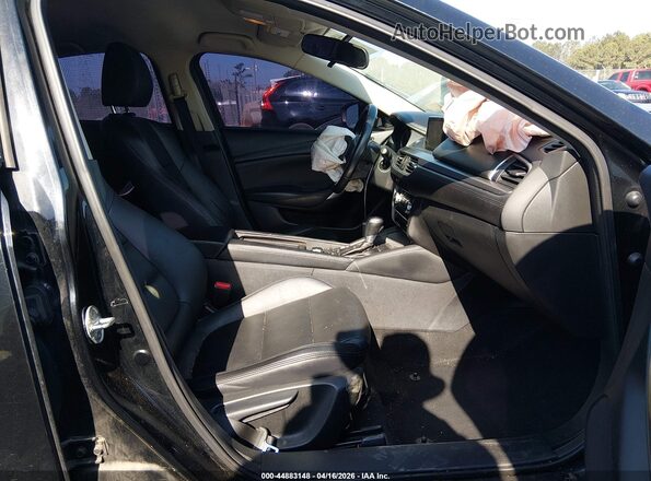 JM1GL1V59H1151022 2017 MAZDA 6 Черный Вид салона спереди