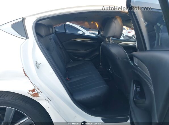 JM1GL1VM0L1512959 2020 MAZDA 6 White Widok naklejki z numerem VIN