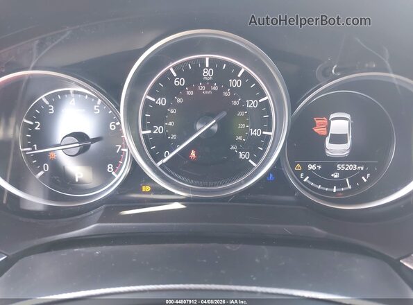 JM1GL1VM0L1512959 2020 MAZDA 6 White Widok tylnych siedzeń