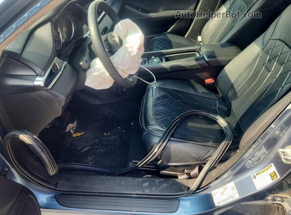 JM1GL1VM1J1307731 2018 MAZDA 6 Синий Вид салона спереди