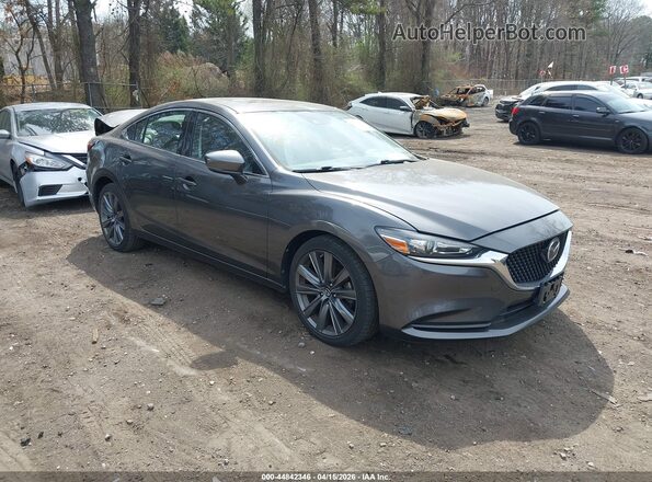 JM1GL1VM2L1518147 2020 MAZDA 6 Серый Передняя правая четверть