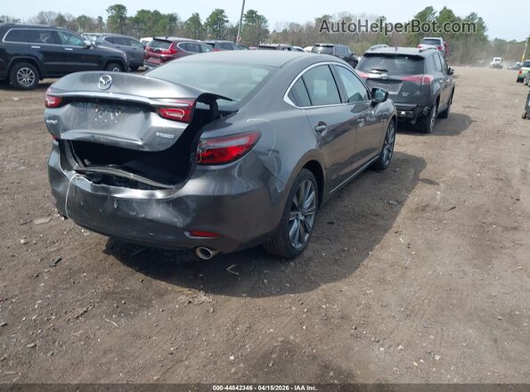 JM1GL1VM2L1518147 2020 MAZDA 6 Серый Задняя правая четверть