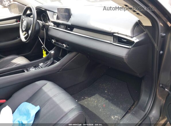 JM1GL1VM2L1518147 2020 MAZDA 6 Серый Вид салона спереди