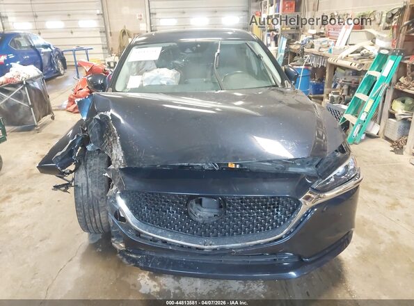 JM1GL1VM3M1608179 2021 MAZDA 6 Dark Blue Вид задней части салона