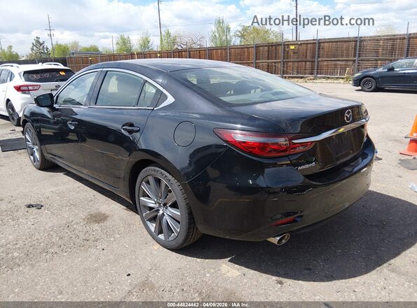 JM1GL1VM4J1331960 2018 MAZDA 6 Черный Задняя левая четверть