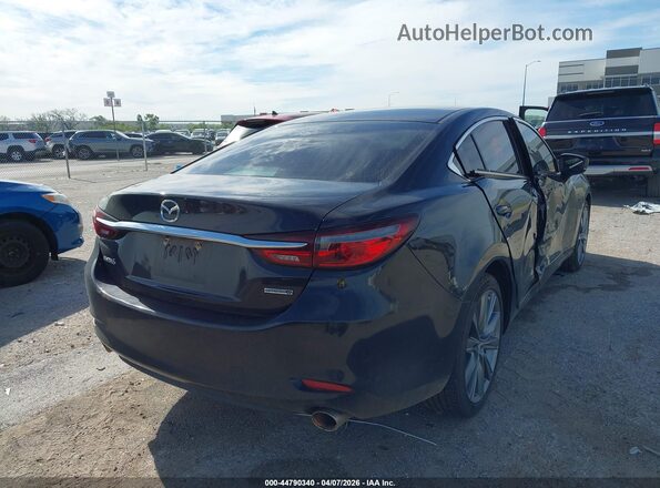JM1GL1VM4L1514634 2020 MAZDA 6 Черный Задняя правая четверть