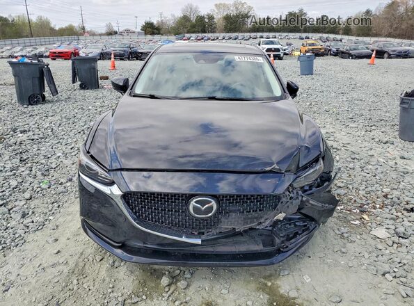 JM1GL1VM4L1520370 2020 MAZDA 6 Черный Вид спереди