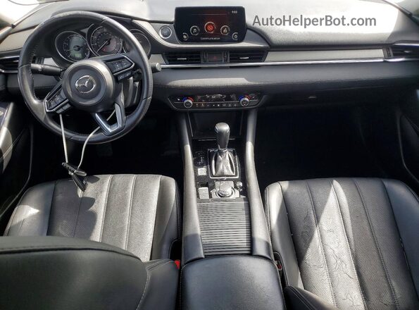 JM1GL1VM4L1520370 2020 MAZDA 6 Черный Вид панели приборов