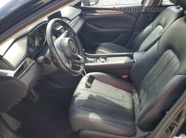 JM1GL1VM4L1520370 2020 MAZDA 6 Черный Вид салона спереди