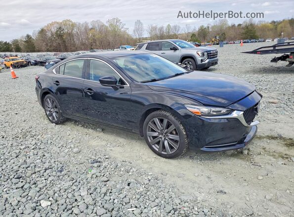 JM1GL1VM4L1520370 2020 MAZDA 6 Черный Передняя правая четверть
