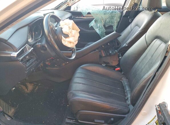 JM1GL1VM5M1603548 2021 MAZDA 6 White წინა სალონის ხედი