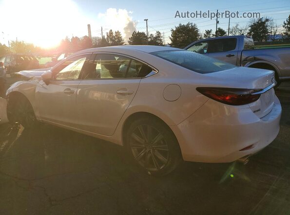 JM1GL1VM5M1603548 2021 MAZDA 6 White უკანა მარცხენა
