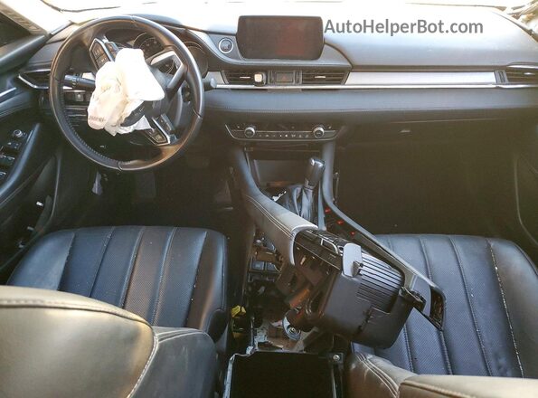 JM1GL1VM5M1603548 2021 MAZDA 6 White წინა პანელის ხედი