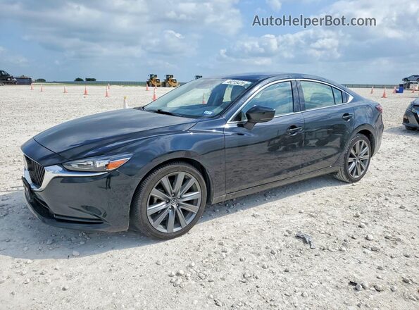 JM1GL1VM7K1507563 2019 MAZDA 6 Black Przód lewy