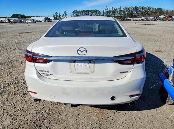 JM1GL1VM7M1608816 2021 MAZDA 6 White Rear view