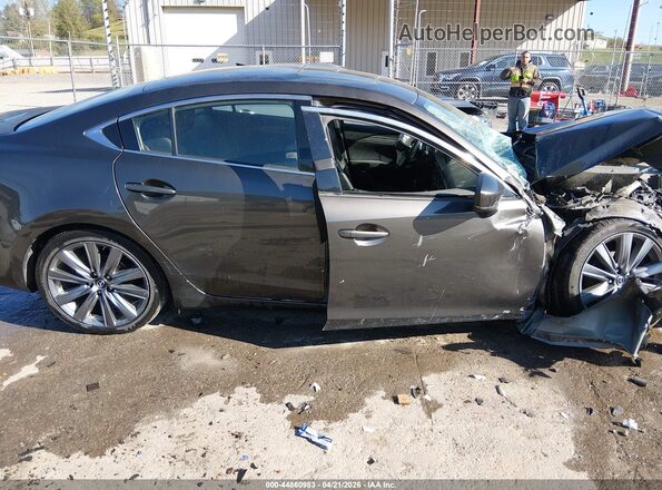 JM1GL1VM8J1314062 2018 MAZDA 6 Gray Панорамний вид салону 360°