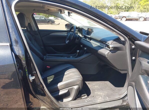 JM1GL1VM9J1314166 2018 MAZDA 6 Черный Вид салона спереди