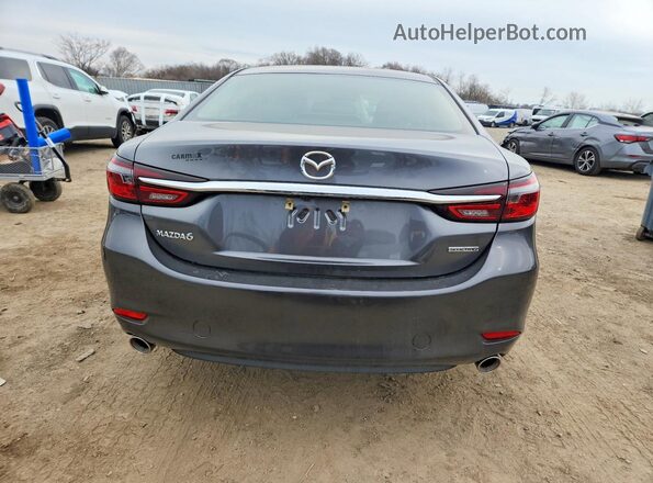 JM1GL1VMXM1617817 2021 MAZDA 6 Серый Вид сзади
