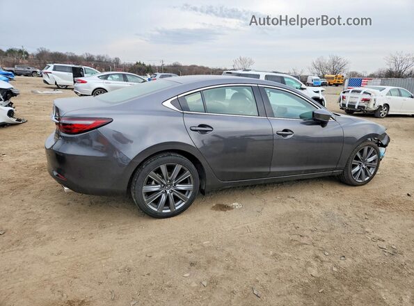 JM1GL1VMXM1617817 2021 MAZDA 6 Серый Задняя правая четверть