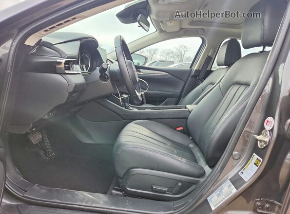 JM1GL1VMXM1617817 2021 MAZDA 6 Серый Вид салона спереди