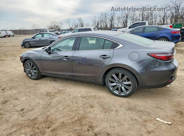 JM1GL1VMXM1617817 2021 MAZDA 6 Серый Задняя левая четверть