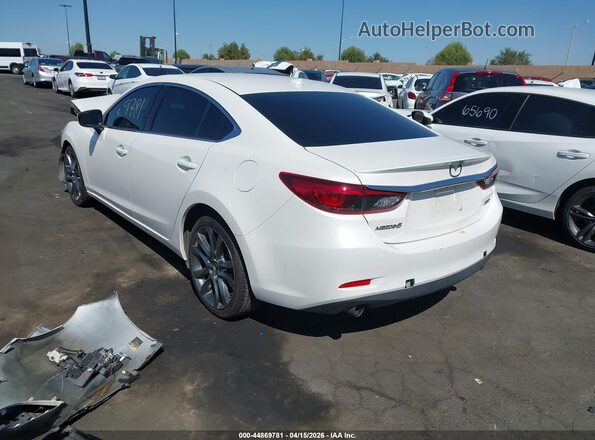 JM1GL1W57H1150112 2017 MAZDA 6 Белый Задняя левая четверть